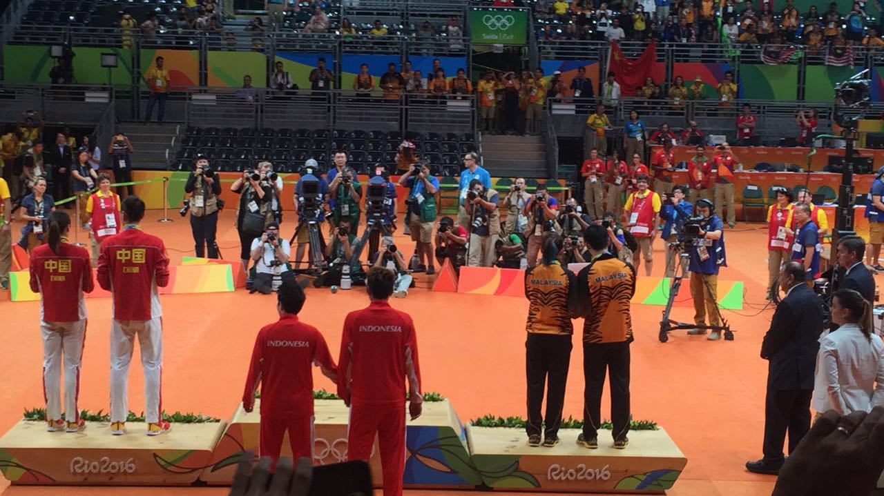 Bulutangkis Olimpiade, Medali Emas Tantowi-Liliyana Kado 