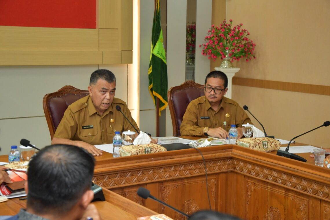Badan Perjuangan Pemekaran Provinsi Khusus Kepulauan Natuna-Anambas mengelar Forum Grup Diskusccution (FGD) bersama Pemerintah Kabupaten Natuna